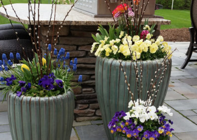 Spring containers.